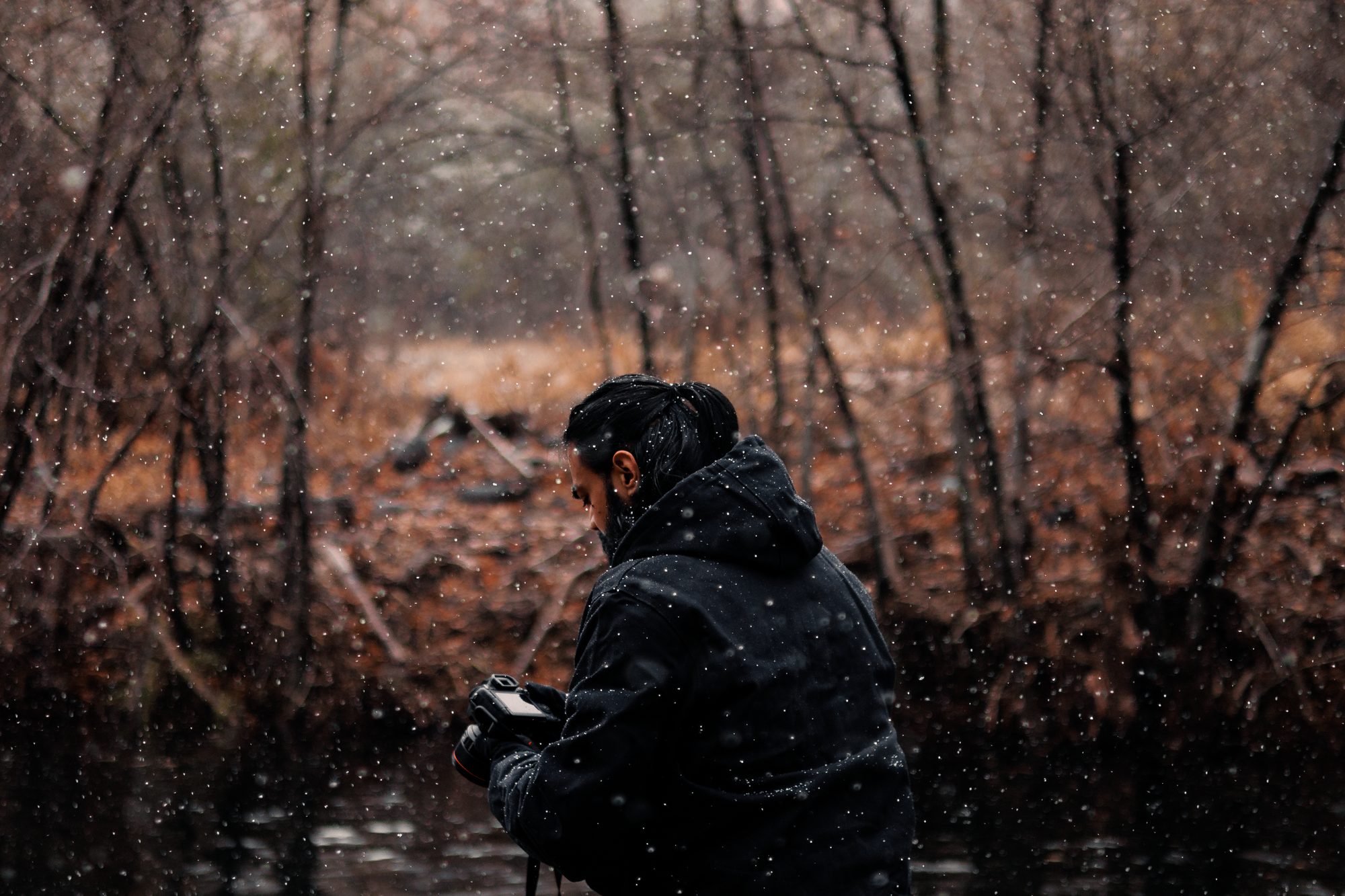 Harit M Sedona Snowfall 
